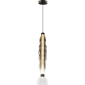 Светодиодная подвесная люстра LUCCO LED/18W/230V диаметр 15 см дымчатый