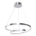 Светодиодная подвесная люстра LUCERO LED/48W/230V блестящий хром