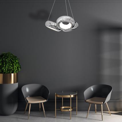 Светодиодная подвесная люстра MERCURIO 3xLED/12W/230V