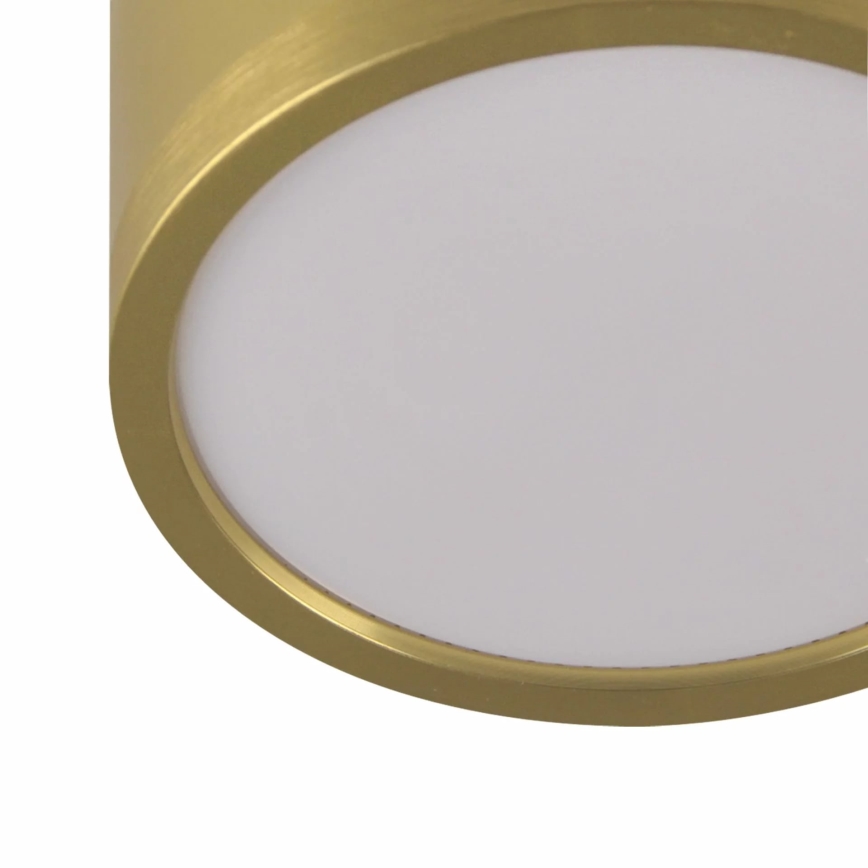Светодиодная подвесная люстра MIRELLA 4xGX53/6W/230V золотистый/черный
