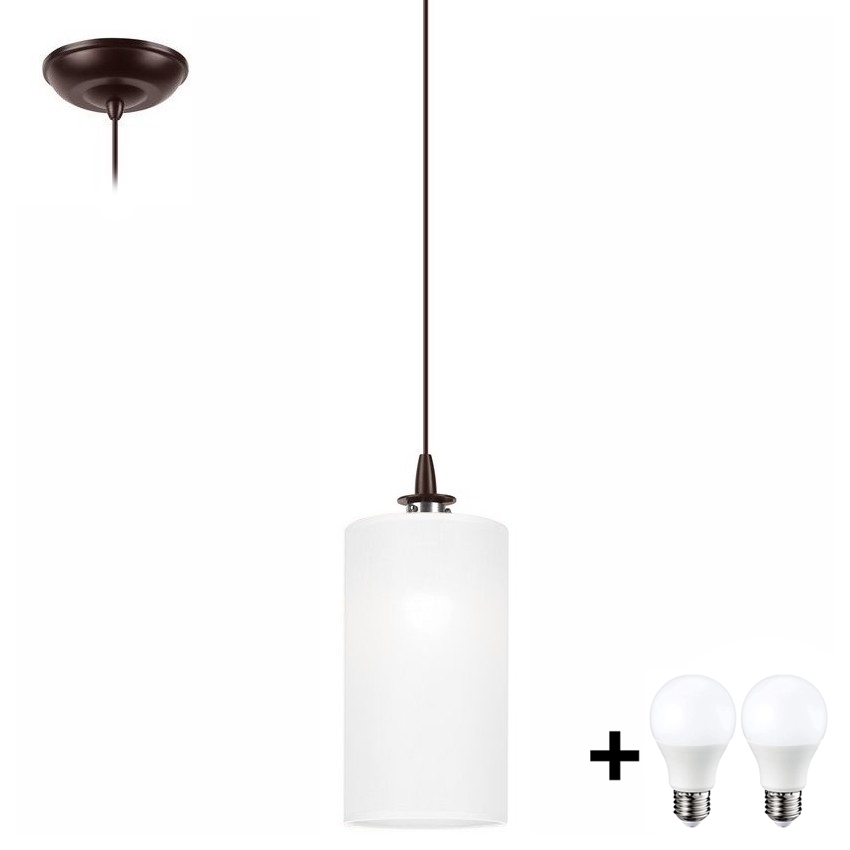 Светодиодная подвесная люстра NOEL MINI 1xE27/60W/230V белый