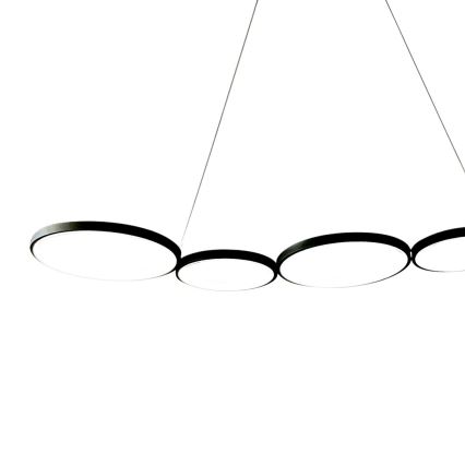 Светодиодная подвесная люстра OLYMPIA 5xLED/10W/230V черный