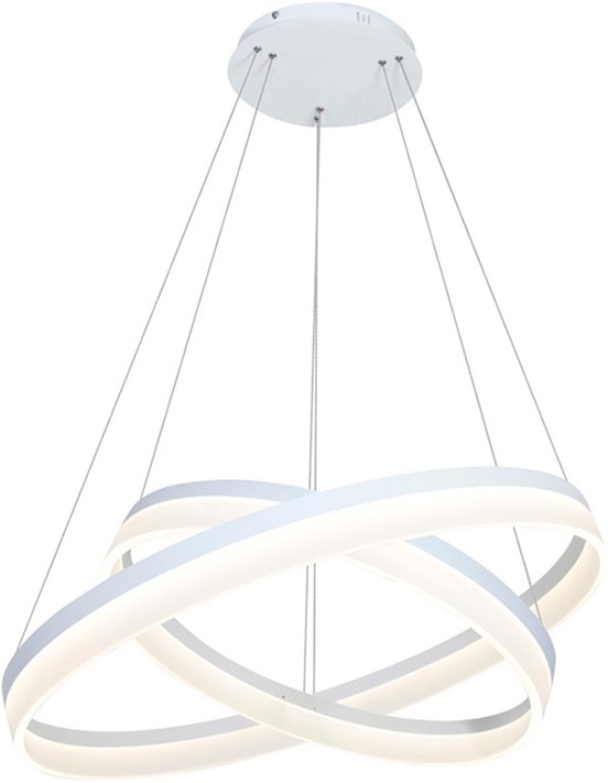 Светодиодная подвесная люстра RING с пультом дистанционного управления LED/60W/230V
