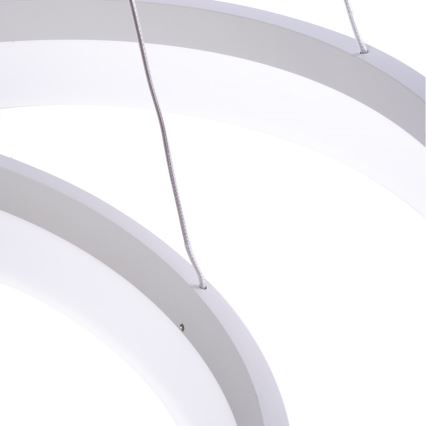 Светодиодная подвесная люстра RING с пультом дистанционного управления LED/60W/230V