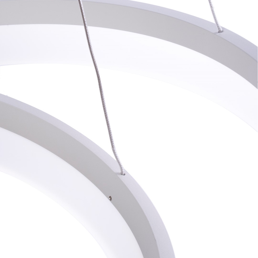 Светодиодная подвесная люстра RING с пультом дистанционного управления LED/60W/230V