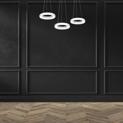 Светодиодная подвесная люстра RONDO 3xLED/12W/230V