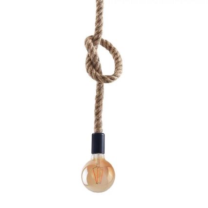 Светодиодная подвесная люстра ROPE 1xE27/8W/230V