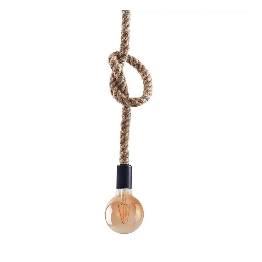Светодиодная подвесная люстра ROPE 1xE27/8W/230V