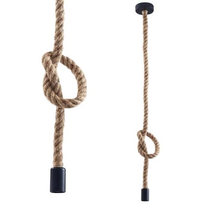 Светодиодная подвесная люстра ROPE 1xE27/8W/230V