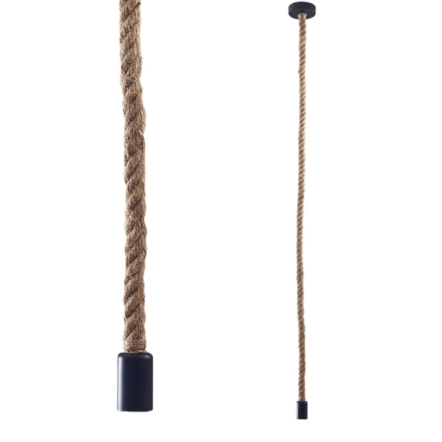 Светодиодная подвесная люстра ROPE 1xE27/8W/230V