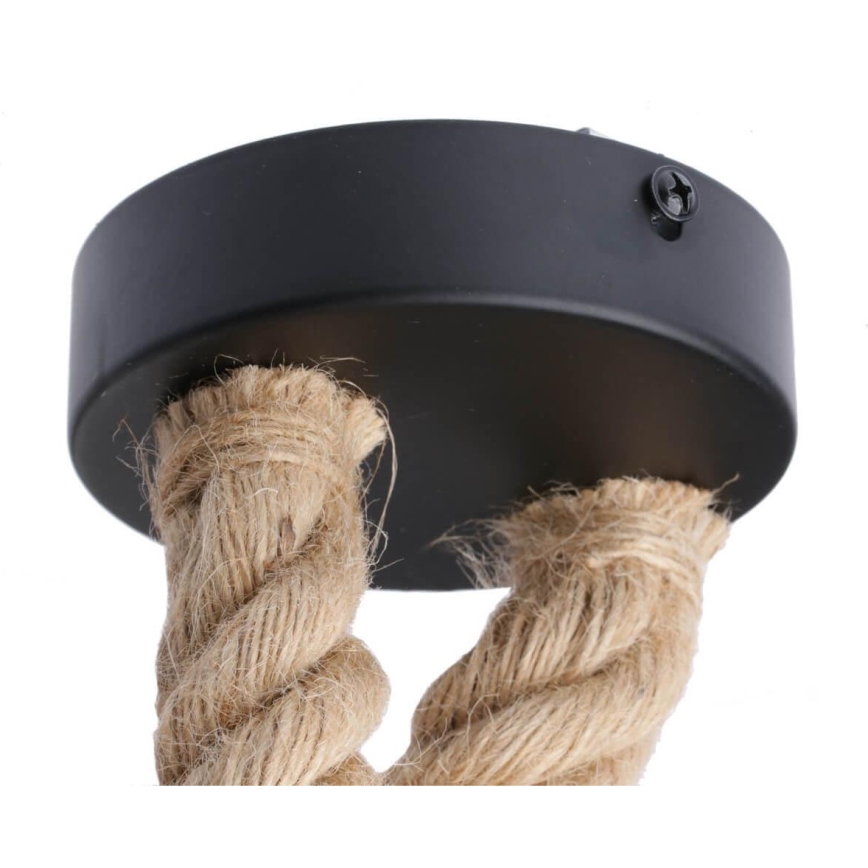 Светодиодная подвесная люстра ROPE 2xE27/10W/230V