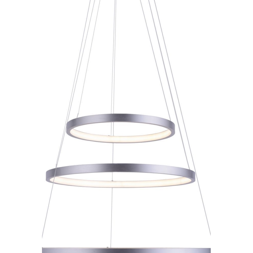 Leuchten Direkt 11526-55 - Светодиодная подвесная люстра с регулированием яркости CIRCLE 1xLED/13,5W/230V + LED/19,5W + LED/24W