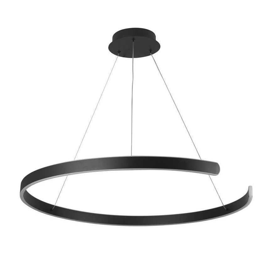Светодиодная подвесная люстра с регулированием яркости LED/100W/230V 3000-6500K диаметр 80 см + дистанционное управление