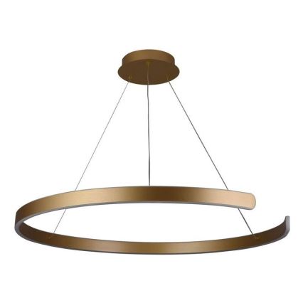 Светодиодная подвесная люстра с регулированием яркости LED/100W/230V 3000-6500K диаметр 80 см + дистанционное управление