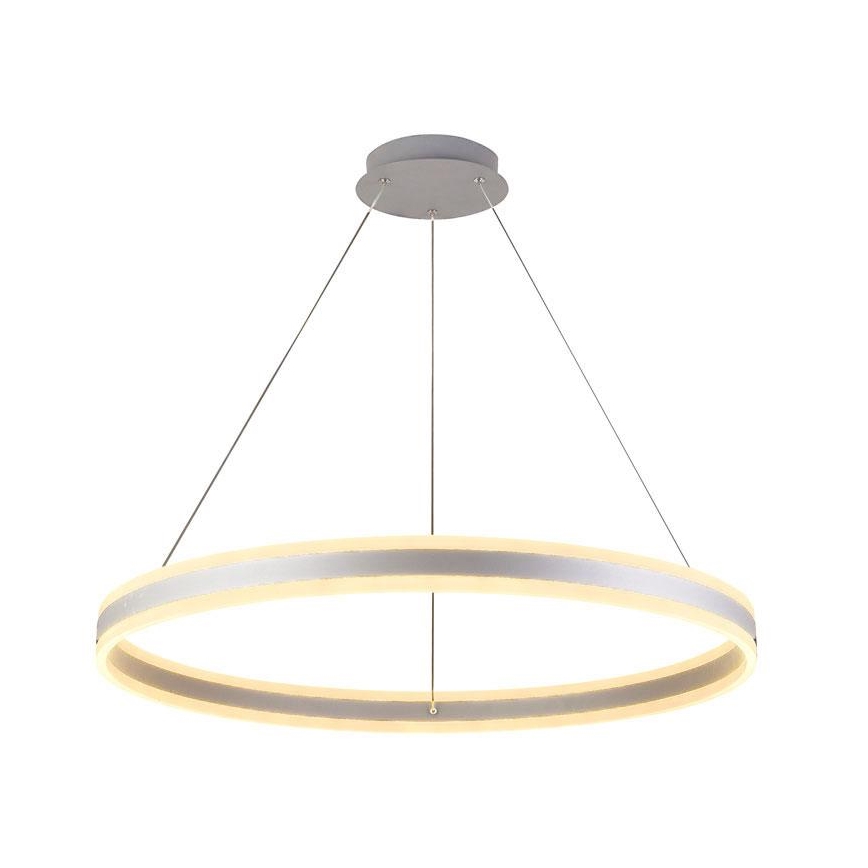 Светодиодная подвесная люстра с регулированием яркости LED/110W/230V 3000-6500K диаметр 80 см + дистанционное управление