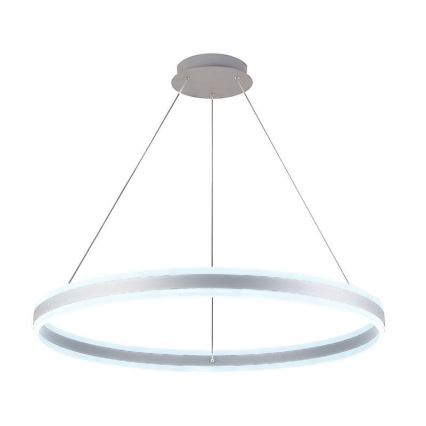 Светодиодная подвесная люстра с регулированием яркости LED/110W/230V 3000-6500K диаметр 80 см + дистанционное управление