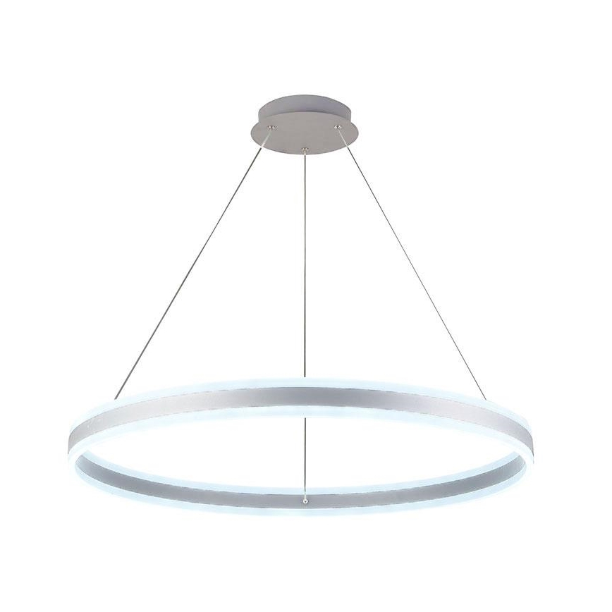 Светодиодная подвесная люстра с регулированием яркости LED/110W/230V 3000-6500K диаметр 80 см + дистанционное управление