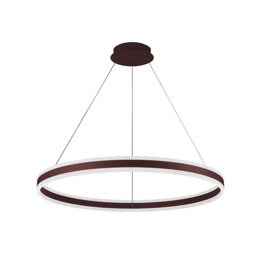Светодиодная подвесная люстра с регулированием яркости LED/110W/230V 3000-6500K диаметр 80 см + дистанционное управление