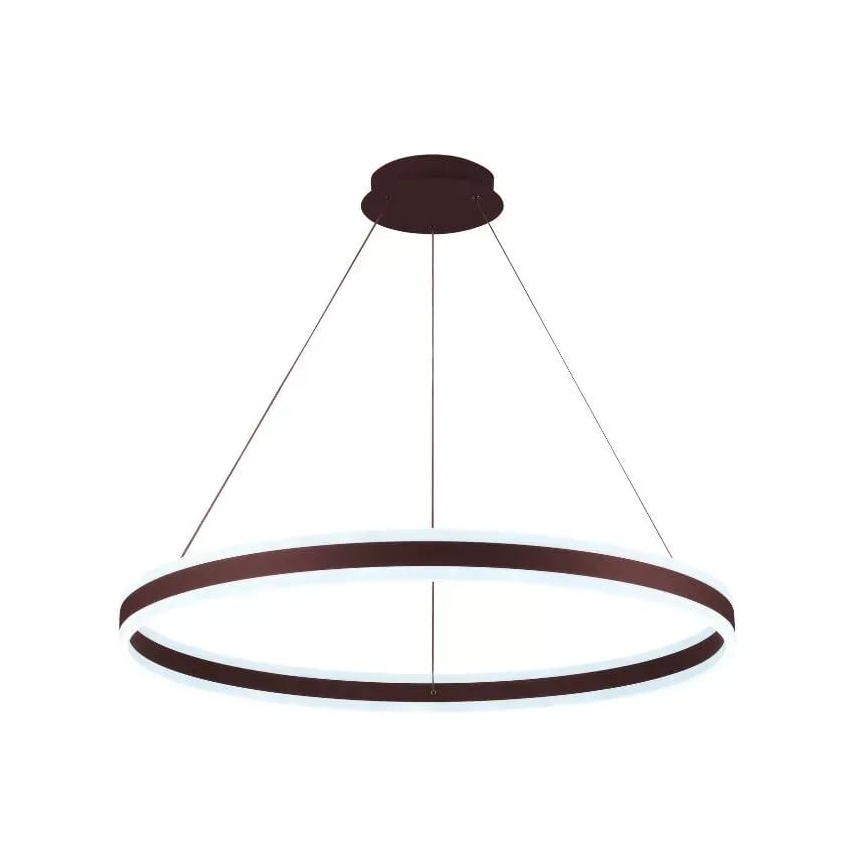 Светодиодная подвесная люстра с регулированием яркости LED/110W/230V 3000-6500K диаметр 80 см + дистанционное управление