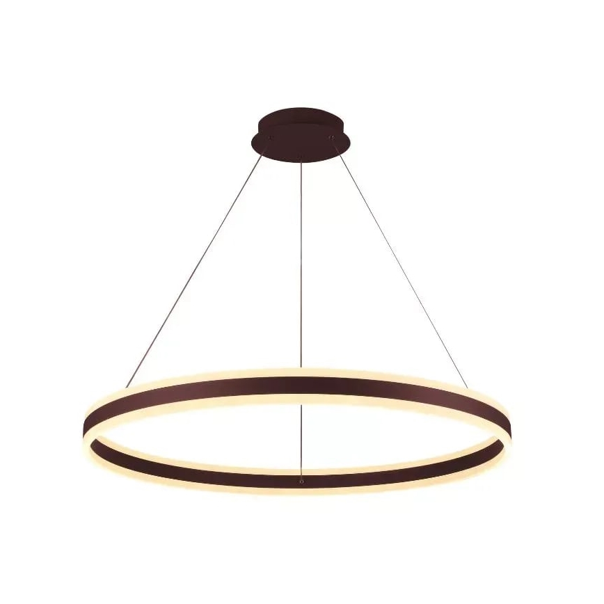 Светодиодная подвесная люстра с регулированием яркости LED/110W/230V 3000-6500K диаметр 80 см + дистанционное управление