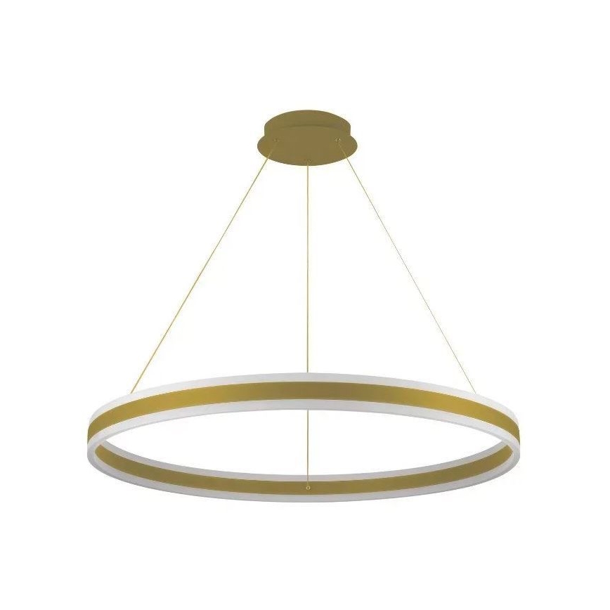 Светодиодная подвесная люстра с регулированием яркости LED/110W/230V 3000-6500K диаметр 80 см + дистанционное управление