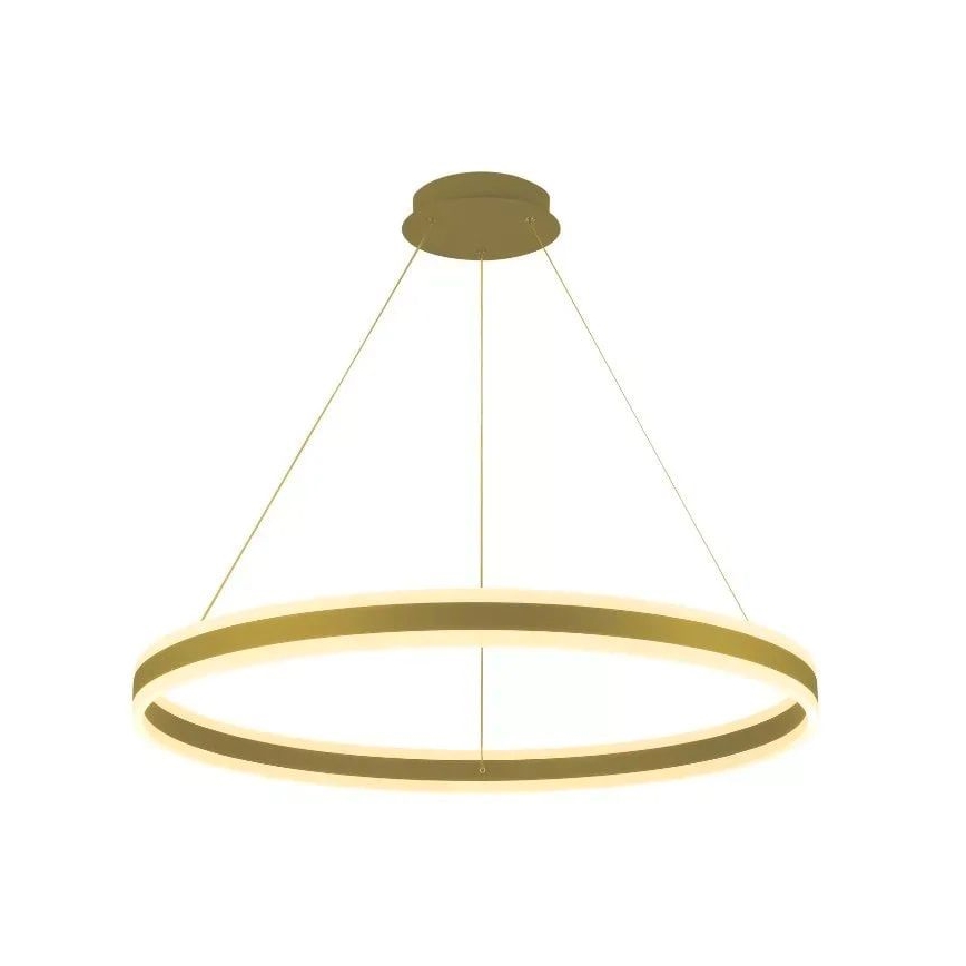 Светодиодная подвесная люстра с регулированием яркости LED/110W/230V 3000-6500K диаметр 80 см + дистанционное управление