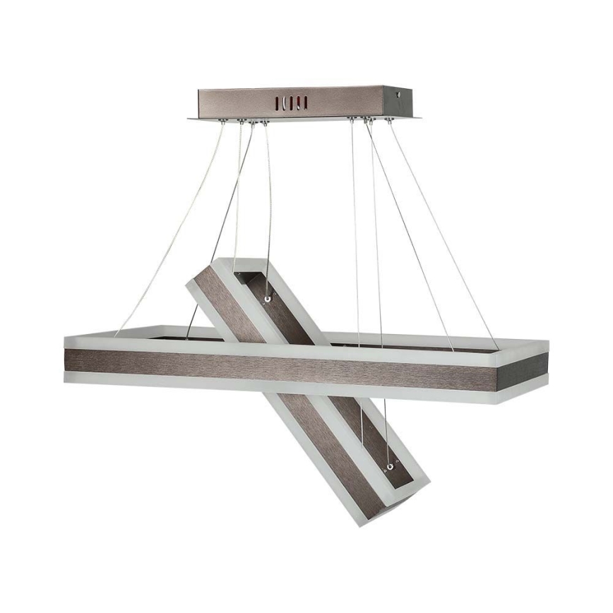 Светодиодная подвесная люстра с регулированием яркости LED/113W/230V 3000K коричневый