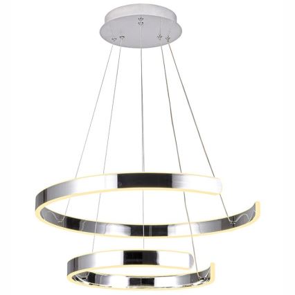 Светодиодная подвесная люстра с регулированием яркости LED/120W/230V 3000-6500K + дистанционное управление