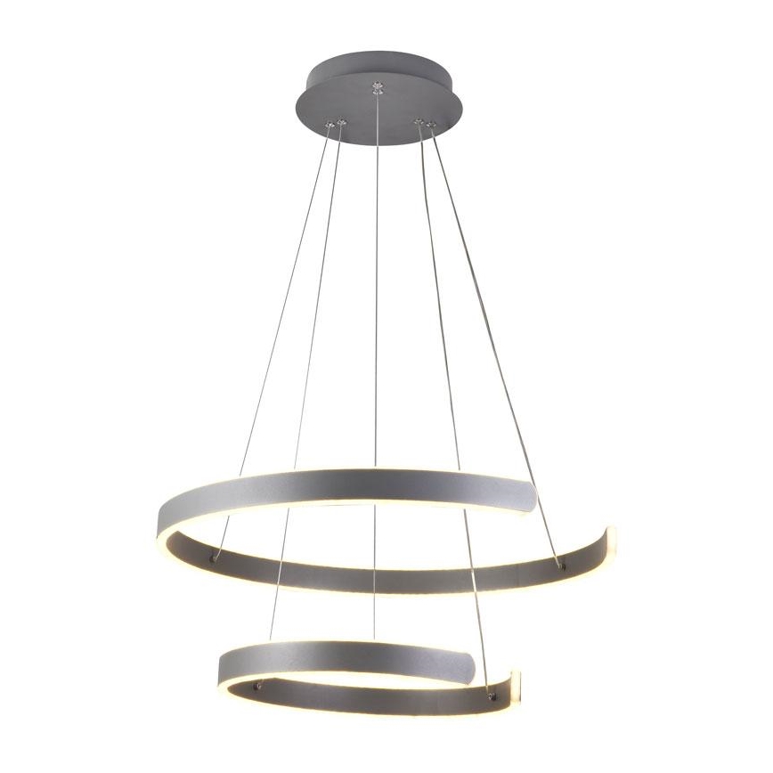 Светодиодная подвесная люстра с регулированием яркости LED/120W/230V 3000-6500K + дистанционное управление