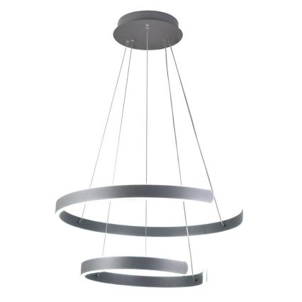Светодиодная подвесная люстра с регулированием яркости LED/120W/230V 3000-6500K + дистанционное управление