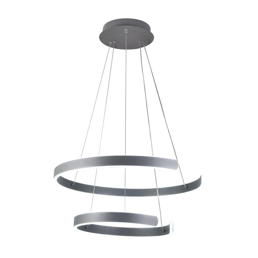 Светодиодная подвесная люстра с регулированием яркости LED/120W/230V 3000-6500K + дистанционное управление
