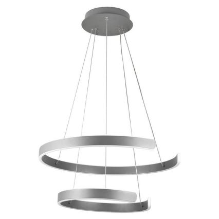 Светодиодная подвесная люстра с регулированием яркости LED/120W/230V 3000-6500K + дистанционное управление