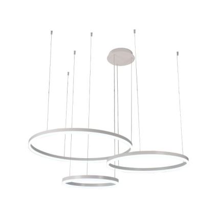 Светодиодная подвесная люстра с регулированием яркости LED/125W/230V 3000-6500K + дистанционное управление