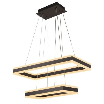 Светодиодная подвесная люстра с регулированием яркости LED/130W/230V 3000-6500K + дистанционное управление