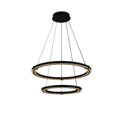 Светодиодная подвесная люстра с регулированием яркости LED/130W/230V 3000-6500K + дистанционное управление