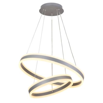 Светодиодная подвесная люстра с регулированием яркости LED/135W/230V 3000-6500K диаметр 60 см + дистанционное управление