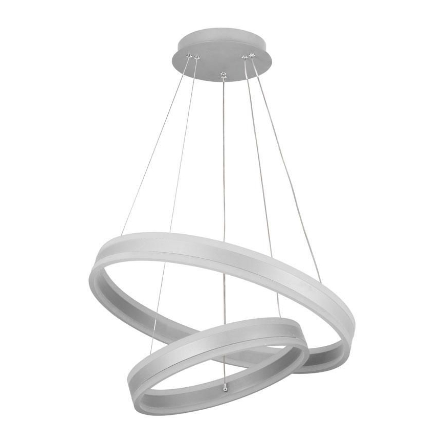 Светодиодная подвесная люстра с регулированием яркости LED/135W/230V 3000-6500K диаметр 60 см + дистанционное управление
