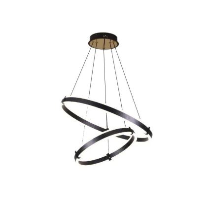 Светодиодная подвесная люстра с регулированием яркости LED/140W/230V 3000-6500K + дистанционное управление