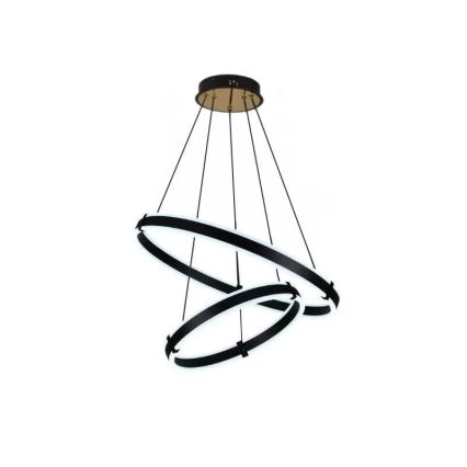 Светодиодная подвесная люстра с регулированием яркости LED/140W/230V 3000-6500K + дистанционное управление
