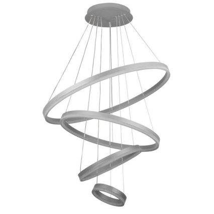 Светодиодная подвесная люстра с регулированием яркости LED/165W/230V 3000-6500K диаметр 80 см + дистанционное управление