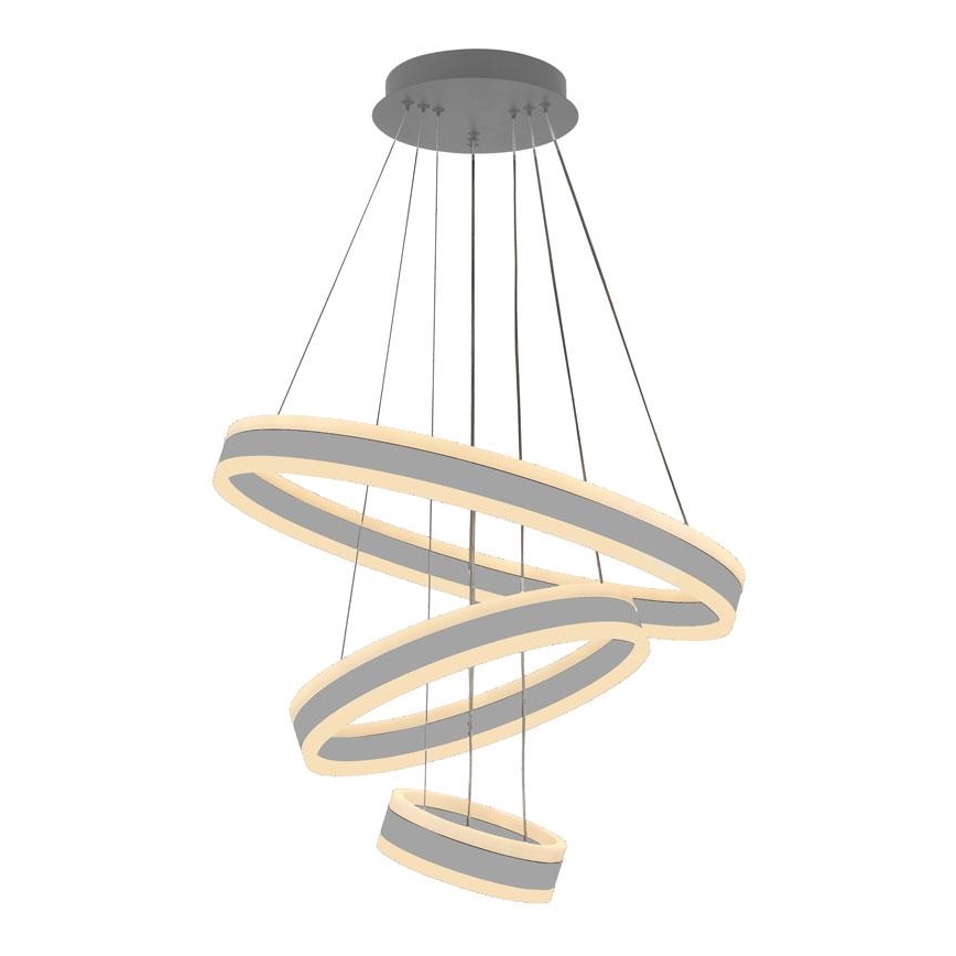 Светодиодная подвесная люстра с регулированием яркости LED/165W/230V 3000-6500K + дистанционное управление