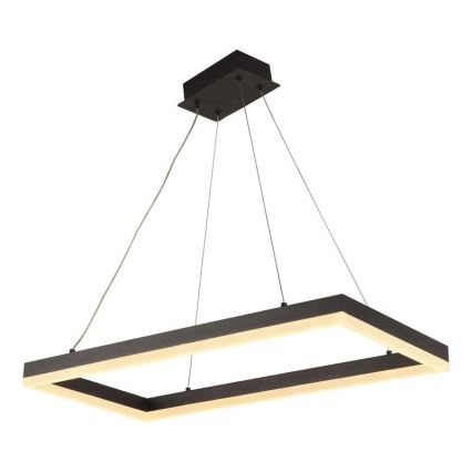 Светодиодная подвесная люстра с регулированием яркости LED/40W/230V 3000-6500K + дистанционное управление