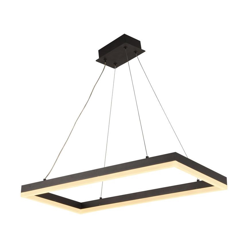 Светодиодная подвесная люстра с регулированием яркости LED/40W/230V 3000-6500K + дистанционное управление