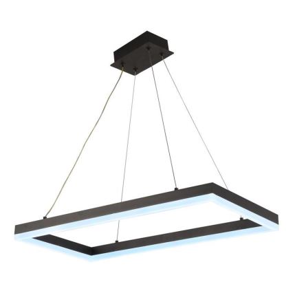Светодиодная подвесная люстра с регулированием яркости LED/40W/230V 3000-6500K + дистанционное управление