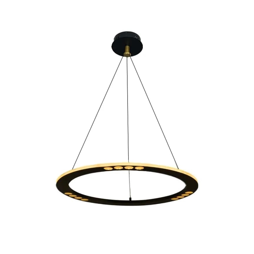 Светодиодная подвесная люстра с регулированием яркости LED/40W/230V 3000-6500K + дистанционное управление