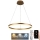 Светодиодная подвесная люстра с регулированием яркости LED/42W/230V 3000-6500K диаметр 60 см + дистанционное управление
