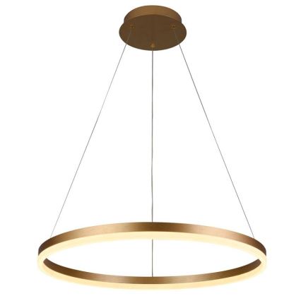 Светодиодная подвесная люстра с регулированием яркости LED/42W/230V 3000-6500K диаметр 60 см + дистанционное управление