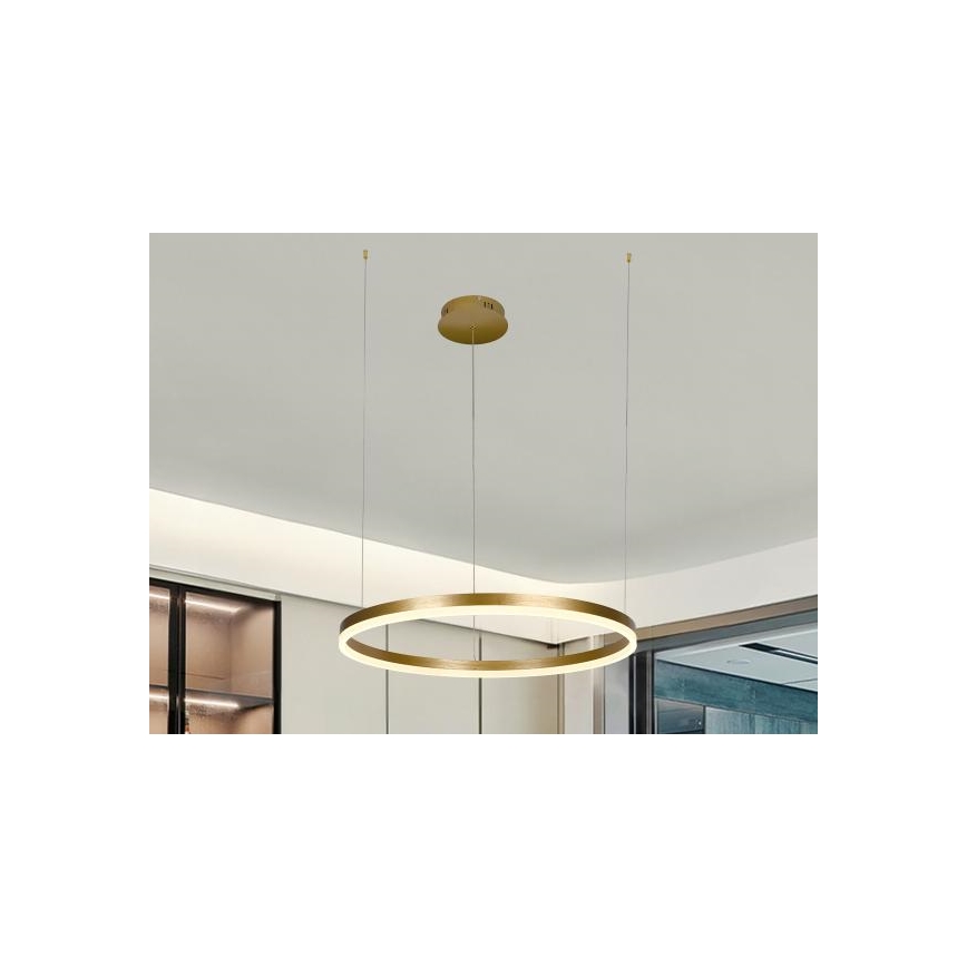 Светодиодная подвесная люстра с регулированием яркости LED/42W/230V 3000-6500K + дистанционное управление