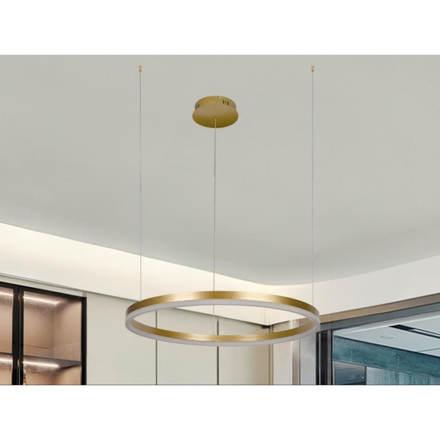 Светодиодная подвесная люстра с регулированием яркости LED/42W/230V 3000-6500K + дистанционное управление