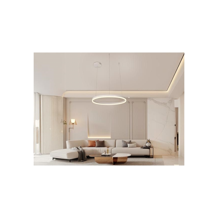 Светодиодная подвесная люстра с регулированием яркости LED/42W/230V 3000-6500K + дистанционное управление